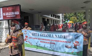 MDCC Kota Makassar Gelar Street Parade Festival Drum se-Selawesi Selatan