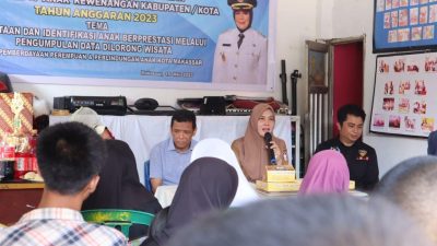 DP3A Data Anak Berprestasi Lorong Wisata