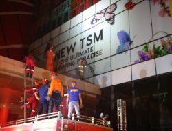 Pemkot Makassar Turunkan Ratusan Personil Evakuasi Warga Terjebak Kebakaran di TSM Makassar
