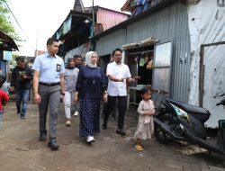 Kunjungi Kampung Nelayan Makassar, Wawali Fatmawati Disambut Gembira