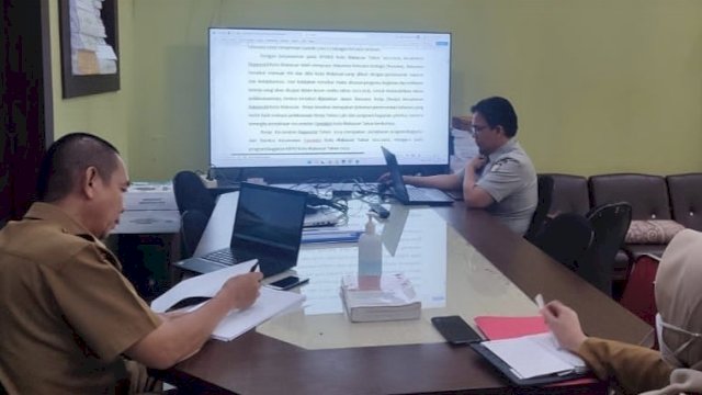 Bappeda Verifikasi Rancangan Renja-PD 2024 Kecamatan Ujung Tanah