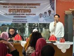 Terdata 23 Kasus Stunting, Warga Gunung Sari Optimis Kendalikan Lewat Program 1 Anak 1 Warung Makan