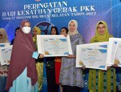 Makassar Raih Tujuh Juara dalam HKG PKK Tingkat Provinsi Sulsel