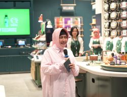 Usung Gerai Berkonsep Daur Ulang, Ketua TP PKK Indira Apresiasi The Body Shop 