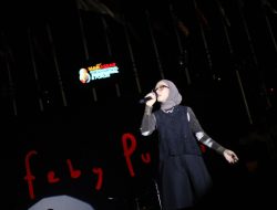 Feby Putri Sukses Buat Tenang Pengunjung F8