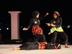 F8 Makassar, Perguruan Silat Budaya Makassar Tampilkan Drama Silat Cerita Rakyat