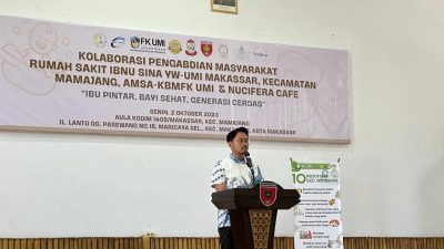 Bangun Kolaborasi, dr Udin Malik Ajak Masyarakat Bentuk Ibu Pintar, Bayi Cerdas, dan Generasi Sehat