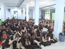 Sambangi Sekolah, ini yang di sampaikan Kapolsek Somba Opu