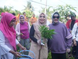 Kunjungi Lorong Makassar, Indira Yusuf Ismail Gandeng PJ Ketua TP PKK Provinsi Sulsel 