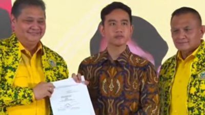 Tok! Golkar Resmi Usung Gibran Dampingi Prabowo di Pilpres 2024