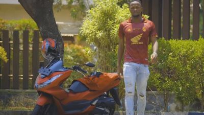 VICTOR MANSARAY. Pemain baru PSM Makassar Victor Mansaray. (Foto:IST/IG@psmmakassar)