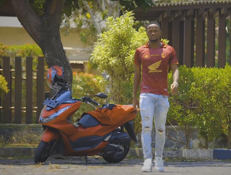 VICTOR MANSARAY. Pemain baru PSM Makassar Victor Mansaray. (Foto:IST/IG@psmmakassar)