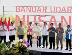 Tingkatkan Konektivitas dan Daya Saing IKN, Presiden Jokowi Groundbreaking Bandara IKN
