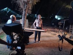 Pemeran Jalangkung Syuting Film Menjemput Ajal di Malino 