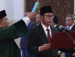 Nawawi Pomolango Resmi Jadi Ketua KPK Sementara Usai Dilantik Jokowi