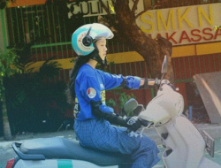 Dishub Makassar Edukasi Keselamatan Berkendara di SMKN 8