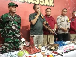 Kanwil Kemenkumham Sulsel Temukan Sejumlah Barang Terlarang saat Lakukan Razia di Lapas Kelas 1 Makassar