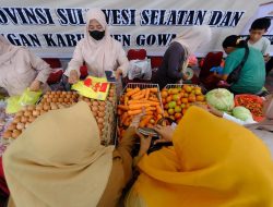 Gerakan Pasar Pangan Murah Bikin Warga Gowa Makin Irit
