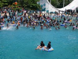 Pengunjung BWP Makassar Membeludak hingga 150 Persen di Moment Tahun Baru 2024