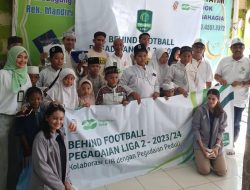Pegadaian Behind Football Liga 2 Ajak Pecinta Bola Peduli Lingkungan dan Sosial