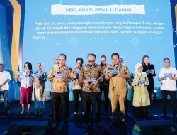 Menteri Kominfo Budi Aria Serukan Pemilu Damai di Makassar