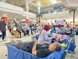 GMTD Sumbang 137 Kantong Darah ke PMI Makassar