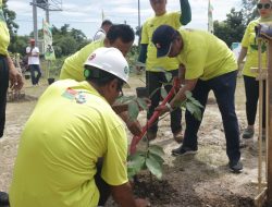 Terapkan Konsep Konstruksi Berkelanjutan, Bumi Karsa Tanam 5.500 Bibit Pohon di Sidrap