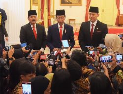 Presiden Jokowi Lantik AHY sebagai Menteri Agraria dan Tata Ruang