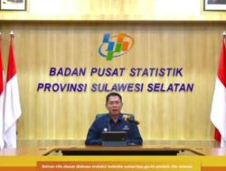 BPS Sulsel: Ekonomi 2023 Meningkat Namun Cenderung Melambat Dibandingkan Tahun Sebelumnya