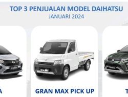 Daihatsu Tutup Akhir Tahun 2023 dengan Total Penjualan Sebesar 16.976 Unit