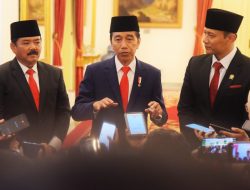 Presiden Jokowi Resmi Lantik Hadi Tjahjanto sebagai Menko Polhukam Gantikan Mahfud MD