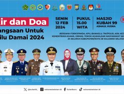 Wujudkan Pemilu Damai 2024, Pemprov Sulsel akan Menggelar Dzikir dan Doa Kebangsaan Bersama Ustad Das’ad Latif