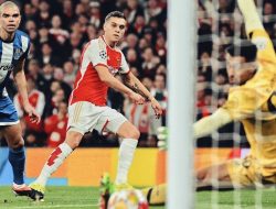 Arsenal vs Porto, The Gunners Menang Dramatis ke Perempat Final