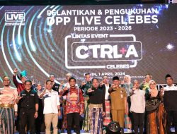 PJ Sekda Firman Harap LIVE Celebes Jadi Energi Baru dalam Peningkatan Kualitas Event di Makassar