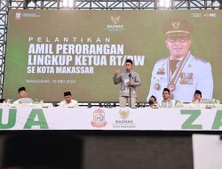 Optimalisasi Penyaluran Zakat, Danny Pomanto Lantik RT-RW Jadi Amil Perorangan