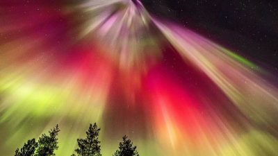 Aurora Buat Netizen Makin Penasaran: Terlihat di Inggris Utara