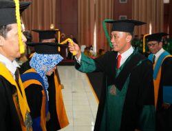 Hadiri Pengukuhan Tiga Guru Besar UIN, Prof Zudan Tekankan Pentingnya Perguruan Tinggi Memperkuat Persatuan dan Kesatuan