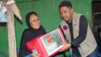 Sinergi Berbakti ke Masyarakat, Huadi Group, Polres, dan Pemda Bantaeng Salurkan Bantuan ke Warga