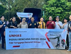 Unhas Berangkatkan Tim Tanggap Darurat 29 Orang ke Luwu dan Sidrap