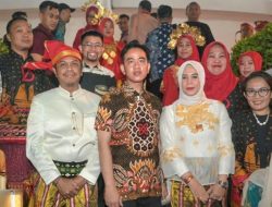 Kontingen Karnaval Budaya Makassar Pukau Gibran