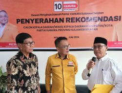 Hanura Rekomendasikan Rahman Bando Maju Pilwalkot Makassar 2024