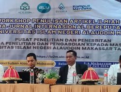 50 Dosen UIN Alauddin Perkuat Penulisan Artikel Ilmiah