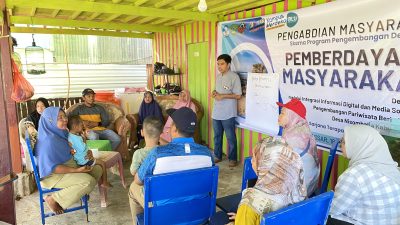 Tim Pengabdian Jurusan Administrasi Niaga PNUP Dorong Partisipasi Masyarakat Majukan Pariwisata Nisombalia