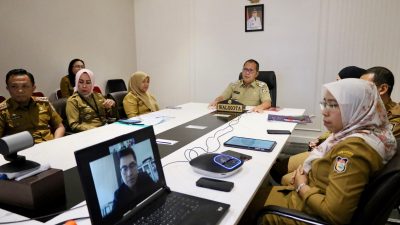 Nursaidah Sirajuddin Dampingi Danny Pomanto Wawancara Tim Penyusun Panduan Pembangunan Daerah Prabowo-Gibran