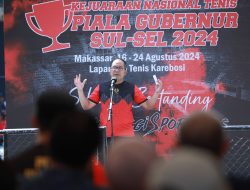 Danny Pomanto Siap Gelar Kejuaraan Tenis Walikota Cup