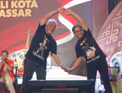 Unik, Amri-Rahman Tampil Beda di Debat Perdana Pilwali Makassar