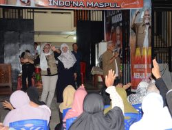 Komunitas Indo’na Maspul Bergerak Sosialisasikan Paslon AMAN ke Masyarakat