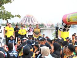 Wali Kota Makassar Danny Pomanto Dampingi Kapolda Buka Polwan Sulsel Run