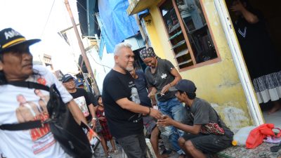 Tim AMAN Masifkan Kampanye Door to Door