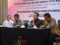 Plt Kepala Dinas Ketahanan Pangan Makassar Jadi Narasumber FGD Pengendalian Inflasi Daerah 2024
